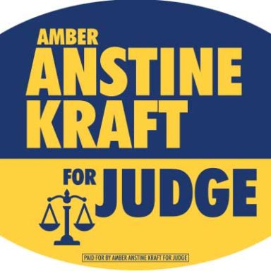 Amber-Anstine-Kraft-Oval-Sticker